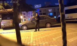 Park halindeki otomobili çaldı