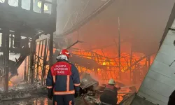 Sakarya'da fabrika yangını