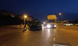 Şarkışla'da korkutan kaza