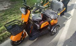 Sivas'ta elektrikli motosiklet kazası