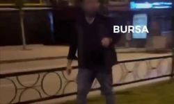 Türk bayrağını yakmaya çalıştı