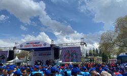 Anıtpark’ta 1 Mayıs Bülteni okundu