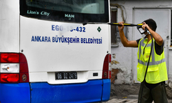 Otobüslerin temizliği kontrol altında