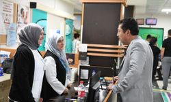 Başkan Kasap’tan Nöbetteki Personele Bayram Ziyareti