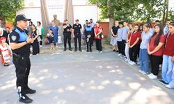 Edirne'de polislerden öğrencilere uyarı