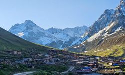 Rize'ye haziranda kar yağdı