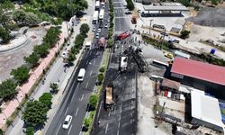 Sakarya'da 3 Tır Çarpıştı