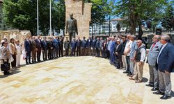 Sivas'ta Atatürk Anıtı yenilendi