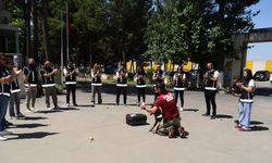 Emekli olan Linda için pasta kestiler