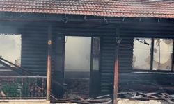 Fabrika yangınında yemekhane kullanılamaz duruma geldi