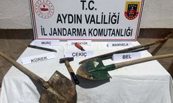 Kaçak kazıya suçüstü