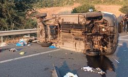 Uşak’ta korkutan araç kazası: ölü ve yaralılar var