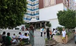 Antalya'da korkutan otel yangını