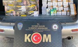 Kayseri'de kaçakçılık operasyonu
