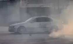 Drift yapan sürücüye 46 bin 392 lira ceza kesildi