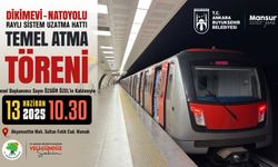 Mamak'a metro müjdesi: Temel atılıyor!