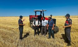 Kırşehir'de jandarmadan çiftçilere uyarı