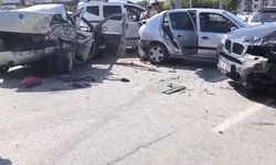 Çorumda zincirleme kaza: 5 yaralı