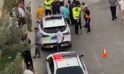Ergani'de otomobilin yayaya çarptı