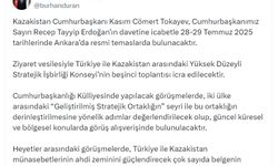 Kasım Cömert Tokayev Türkiye'ye gelecek