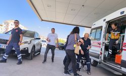 Kesim yaparken kolunu yaraladı