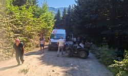 Sakarya'da, ATV Takla Attı