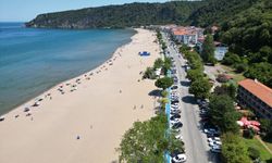 Su soğukluğu nedeniyle plajlar boş kaldı