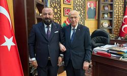Tahsin Çimen'den Devlet Bahçeli'ye ziyaret