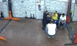 Tartıştıkları kişiyi levyeyle dövdüler