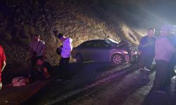 Yangın Yolunda Trafik Kazası