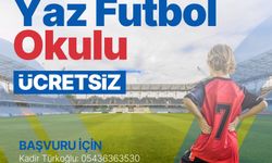 Beypazarı Belediyesi'nden ücretsiz futbol kursu!