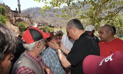 Bakan Yerlikaya'dan Yangın Bölgesine Ziyaret