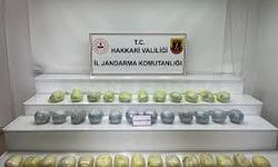 Hakkari'de uyuşturucu operasyonu