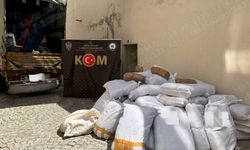 1600 kilogram kaçak tütün ele geçirildi!