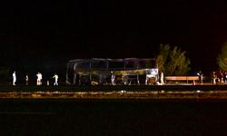 Ankara'da Otobüs Yangını