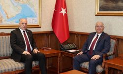 Bakan Güler ve Fikrim Damla bir araya geldi