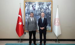 Bakan Tekin ve Erol Özvar görüştü