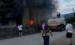 Düzce'de, Cami Yandı