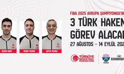FIBA, EuroBasket 2025’te Türkiye’den 4 İsme Görev Verdi