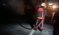 Geçim kaynağı TIR'ı yandı!