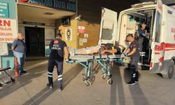 İnegöl'de yaşanan kaza anı kameraya yansıdı