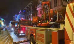 İstanbul'da otel yangını