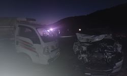 Nallıhan'da otomobil ve kamyonet çarpıştı