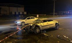 Otomobil kontrolden çıkarak takla attı