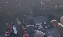 Peri Çayı'na düşen otomobilde anne ve kızı yaralandı
