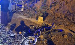 Sakarya'da Otomobil ile Motosiklet Çarpıştı