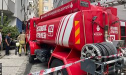 Şişli'de kozmetik dükkanını alevler sardı