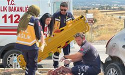 Tavşanlı'da Otomobiller çarpıştı