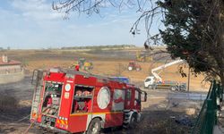 Tekirdağ'da Otluk Alanda Çıkan Yangın 5 Ev ve 1 Anaokuluna Sıçradı