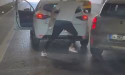 Ümraniye'de yol verme kavgası
